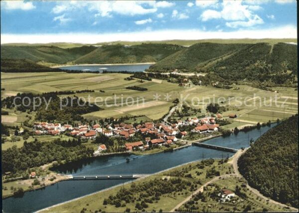 Hemfurth-Edersee Fliegeraufnahme