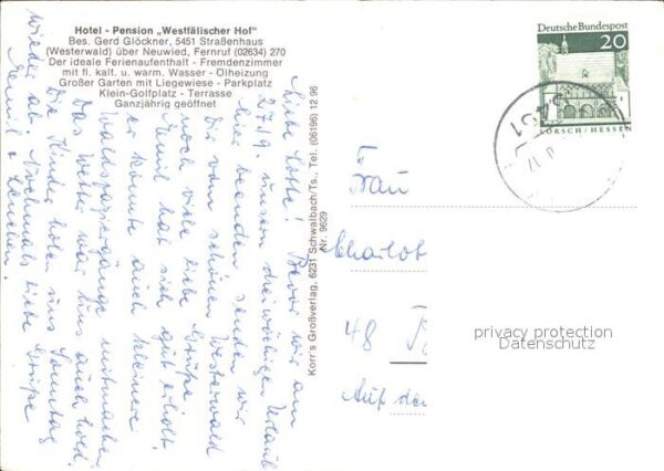 Neuwied Rhein Hotel Pension Westfälischer Hof – Bild 2