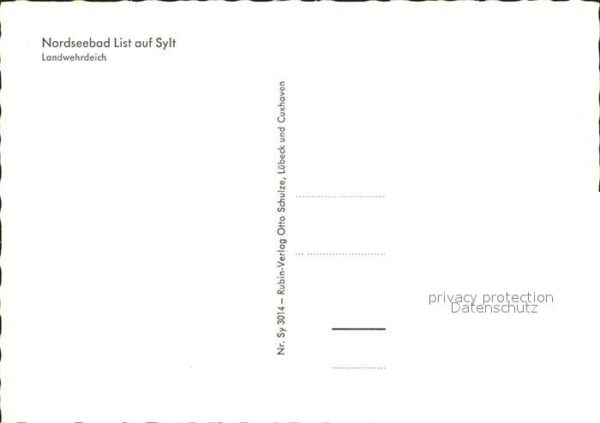 List Sylt Landwehrdeich Strassenpartie – Bild 2
