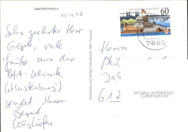 Faulbach Hadamar Fliegeraufnahme Partie am Main – Bild 2