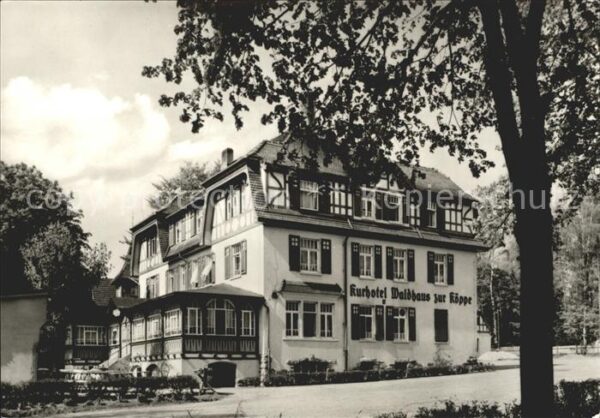Bad Klosterlausnitz Kurhotel Waldhaus zur Köppe