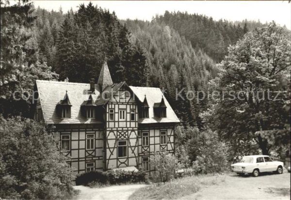 Grossbreitenbach Thueringen FDGB Erholungszentrum Thüringer Wald