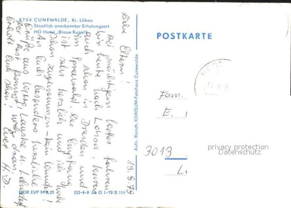 Cunewalde HO Hotel Blaue Kugel – Bild 2
