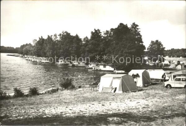 Flecken Zechlin Wohnboote und Camping am großen Zechlin