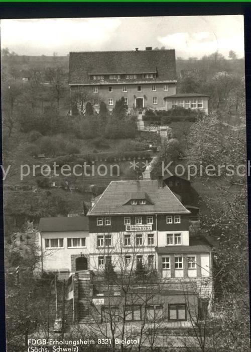 Bielatal FDGB Erholungsheim