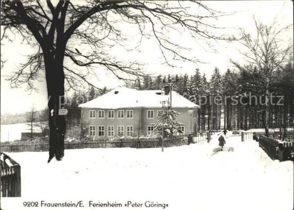 Frauenstein Sachsen Ferienheim Peter Göring