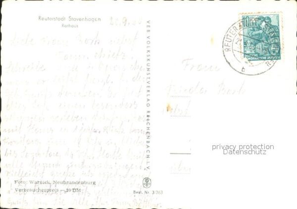 Stavenhagen Rathaus – Bild 2