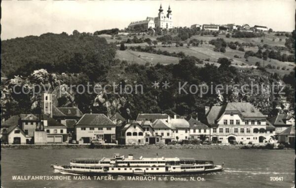 Marbach Donau Wallfahrtskirche Maria Taferl Donauschi