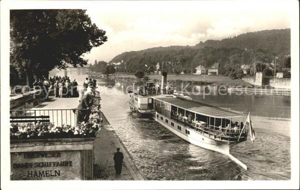 Oberweser Hessen Personendampfschiff