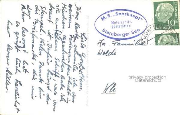 Starnbergersee Motorschiff Seeshaupt – Bild 2
