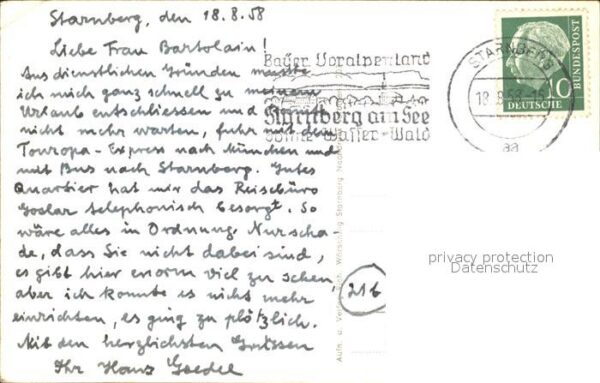Starnberg Schloss Berg Votivkapelle Schlosspark K – Bild 2
