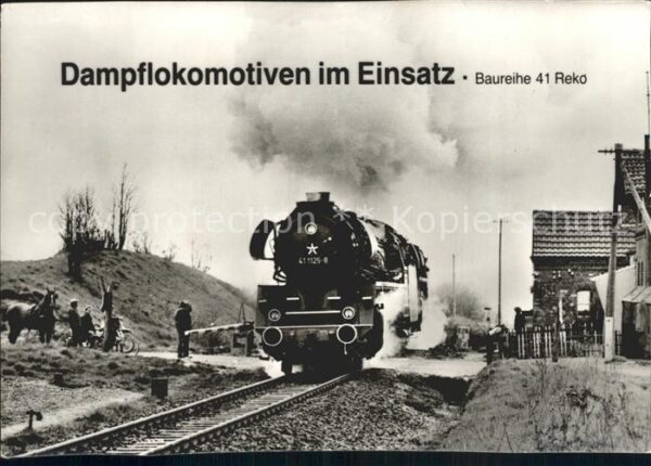 Magdeburg Dampflokomotive Baureihe 41 Reko
