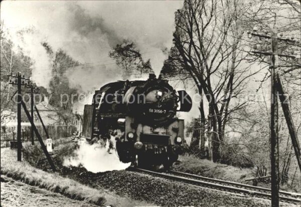 Gera Dampflokomotive Baureihe 58 30