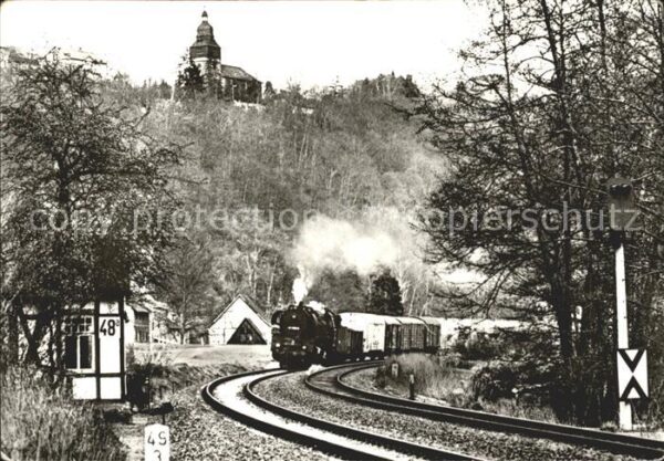 Orlamuende Dampflokomotive Baureihe 41 Reko mit Gü