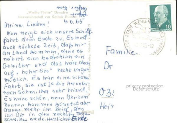 Pillnitz Am Schloss Luxusfahrschif Dresden – Bild 2