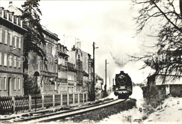 Schmoelln Thueringen Dampflokomotive Baureihe 62 mit Sonderz