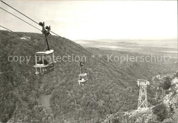 Thale Harz Personenschwebebahn Panorama