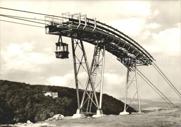Thale Harz Personenschwebebahn Berghotel auf der R