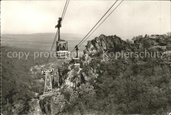 Seilbahn Thale Harz Dr.-Ernst-Wachler-Felsen