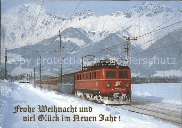 Eisenbahn Elektro-Schnellzug-Lokomotive 1010.09