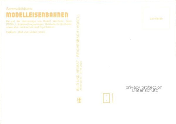 Modellbau-Eisenbahn Gera Heimanlage Rudolf Wüchner – Bild 2