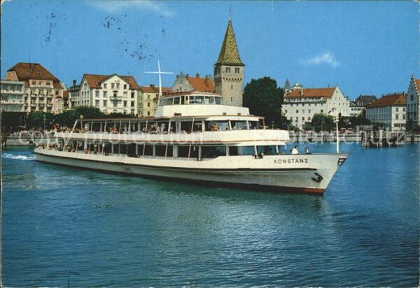 Motorschiffe Konstanz Lindau Bodensee Hafen