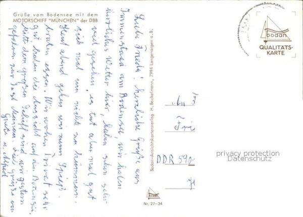 Motorschiffe MS München Bodensee Hagnau Immenstaad K – Bild 2