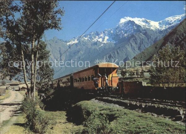 Eisenbahn Machupicchu Cusco Peru