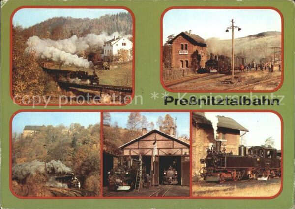 Lokomotive Pressnitztalbahn Bahnhof Steinbach Loks