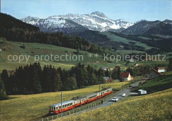 Bergbahn Appenzellerbahn Säntis
