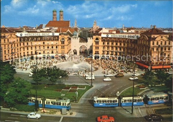 Strassenbahn München Karlsplatz