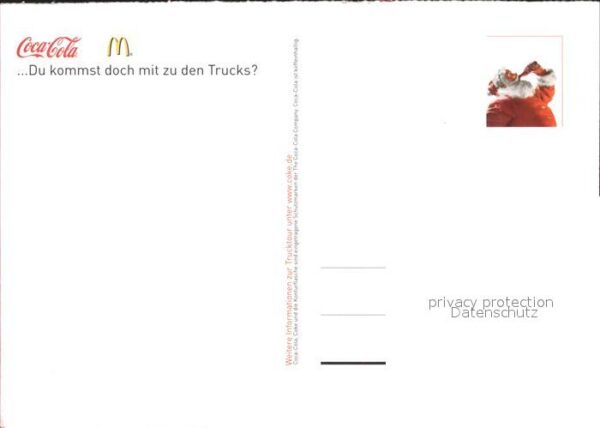 Getraenke Coca-Cola Truck Weihnachten Werbung – Bild 2