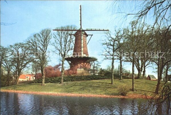 Windmuehle Alkmaar Molen van Piet Bolwerk
