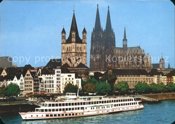 Motorschiffe MS Drachenfels Köln Dom