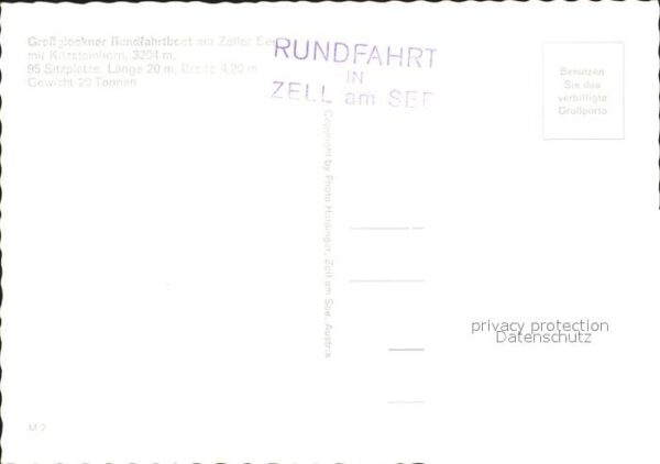 Motorschiffe Grossglockner Zeller See Kitzsteinhorn – Bild 2