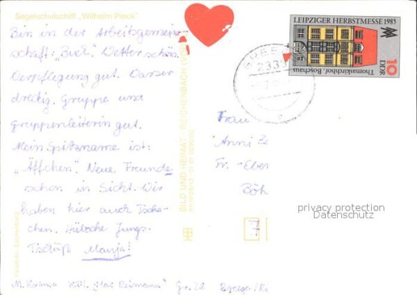 Segelschiffe Segelschulschiff Wilhelm Pieck – Bild 2