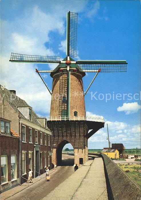 Windmuehle Kornmühle Wijk Duurstede Holland Rijn e