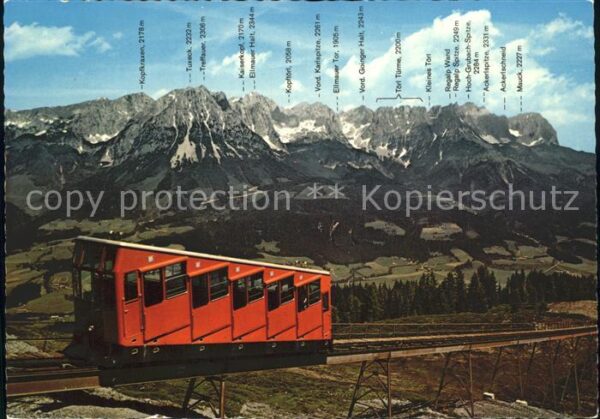 Zahnradbahn Hartkaiser Ellmau Wilder Kaiser