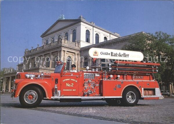 Feuerwehr New York Gilde-Löschzug Brauerei Hannov
