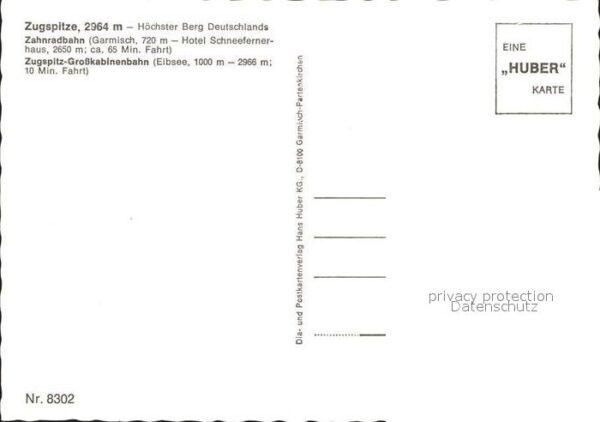 Zugspitzbahn Zahnradbahn Zugspitze – Bild 2