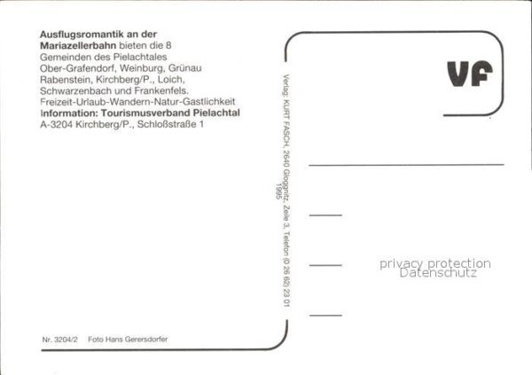 Mariazellerbahn  Pielachtal – Bild 2