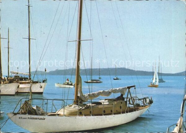 Segelboote Plattensee Balaton