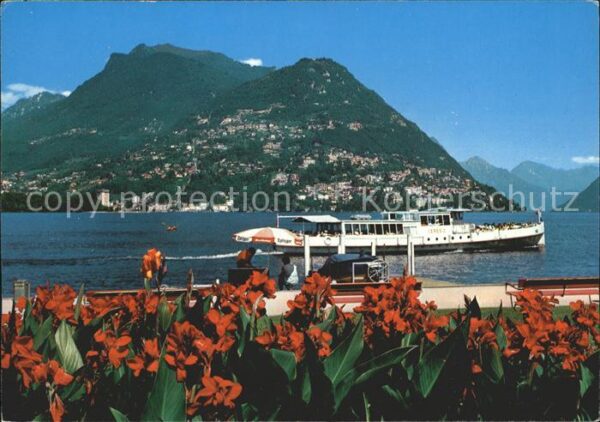 Motorschiffe Lugano Monte Bre Monte Boglia