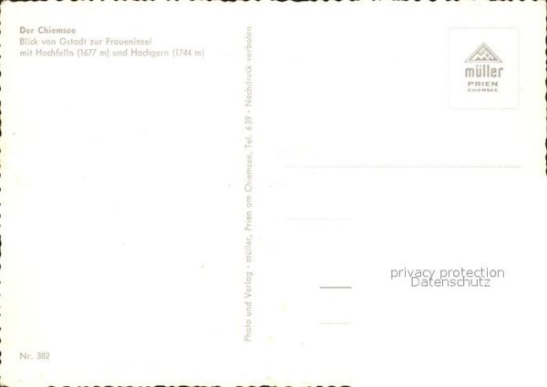 Dampfer Seitenrad Ludwig Fessler Chiemsee Fraueninsel Hoc – Bild 2