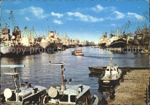 Hafenanlagen Bremen Überseehafen Schiffe