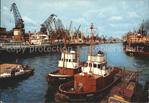 Hafenanlagen Bremen Hafen Schiffe
