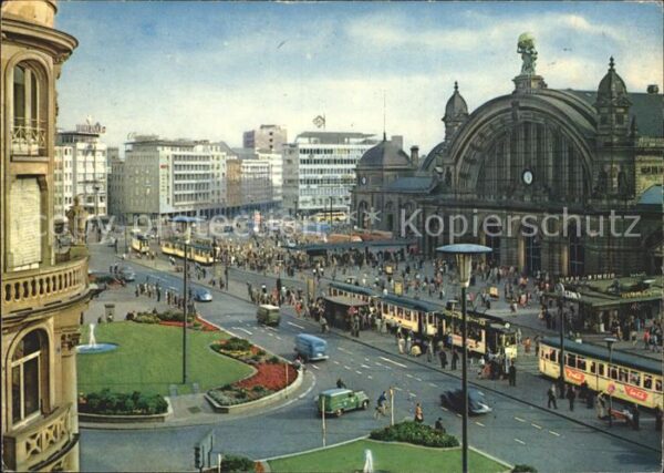 Strassenbahn Hauptbahnhof Frankfurt am Main
