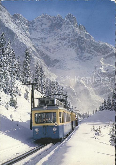 Zugspitzbahn Zahnradbahn Zugspitzgipfel