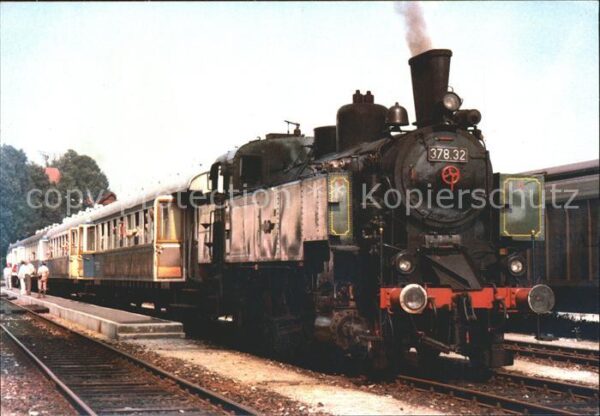 Lokomotive Lizzi 378.32 Regentalbahn Viechtach