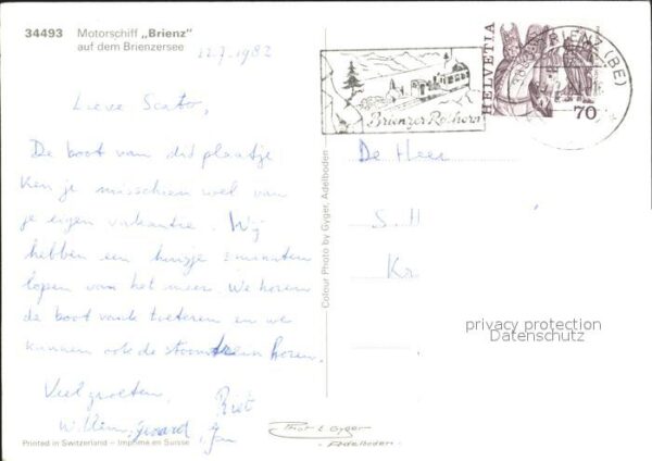 Motorschiffe MS Brienz Brienzersee – Bild 2